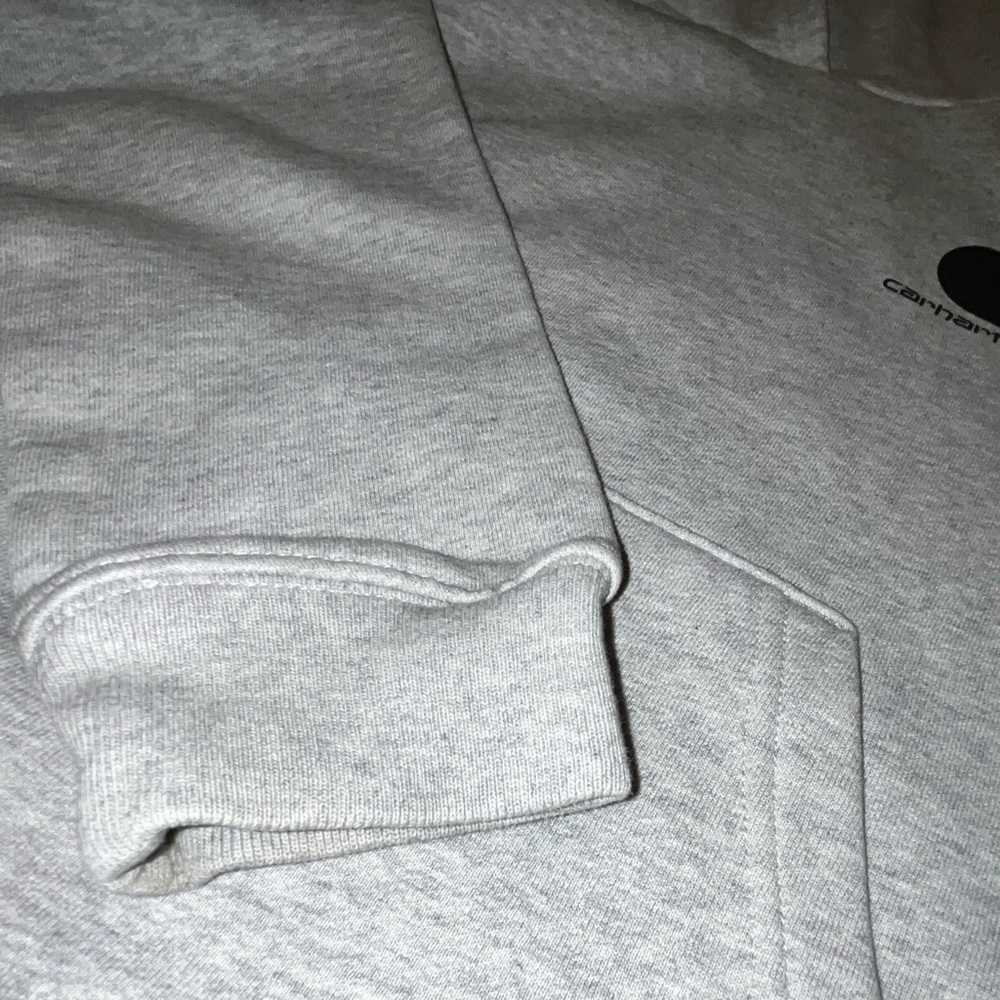 Carhartt Light Gray Pullover Hoodie Boys - Picture 5 of 10
